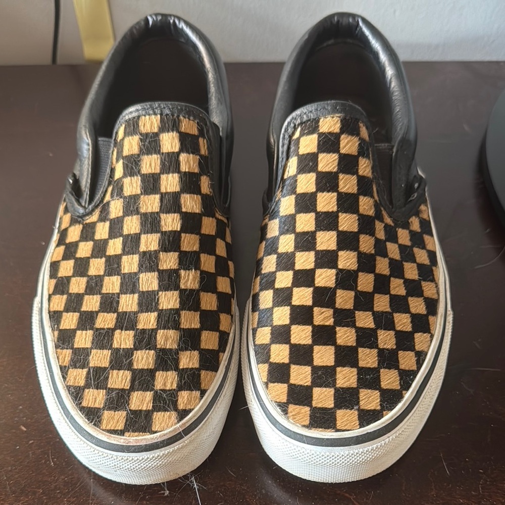 Vans textured checkered